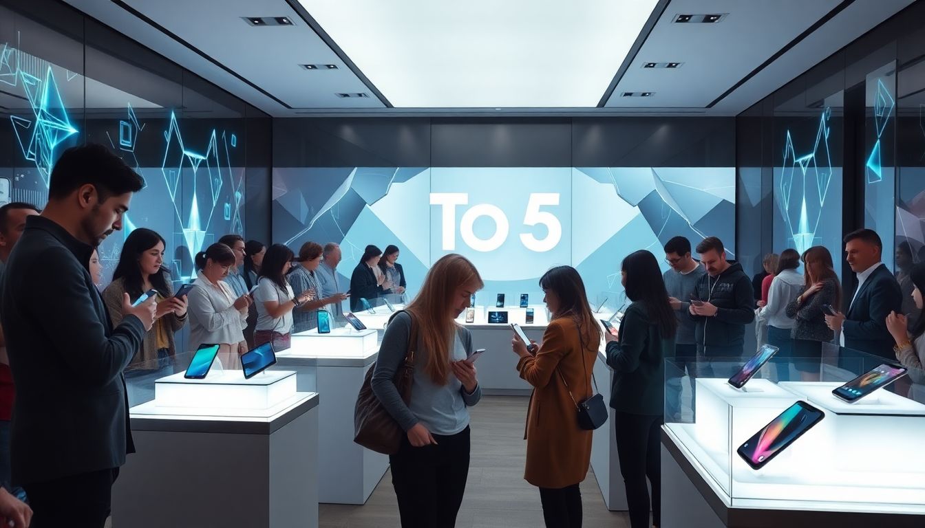 Explore the Latest Top 5 Smartphones for Tech Lovers