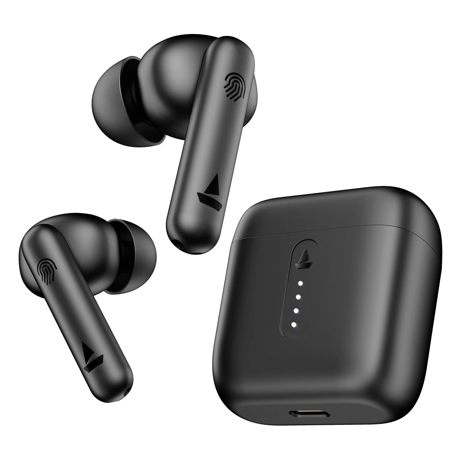 boAt Airdopes 141, Low Latency, ENx Tech, 42HRS Battery, Fast Charge, IWP, IPX4, v5.1 Bluetooth Earbuds, TWS Ear Buds Wireless Earphones