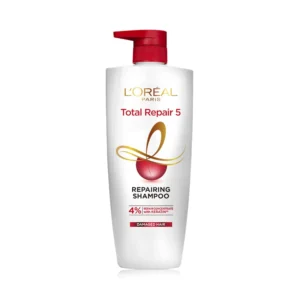 L'Oreal Paris Shampoo, For Damaged and Weak Hair, With Pro-Keratin + Ceramide, Total Repair