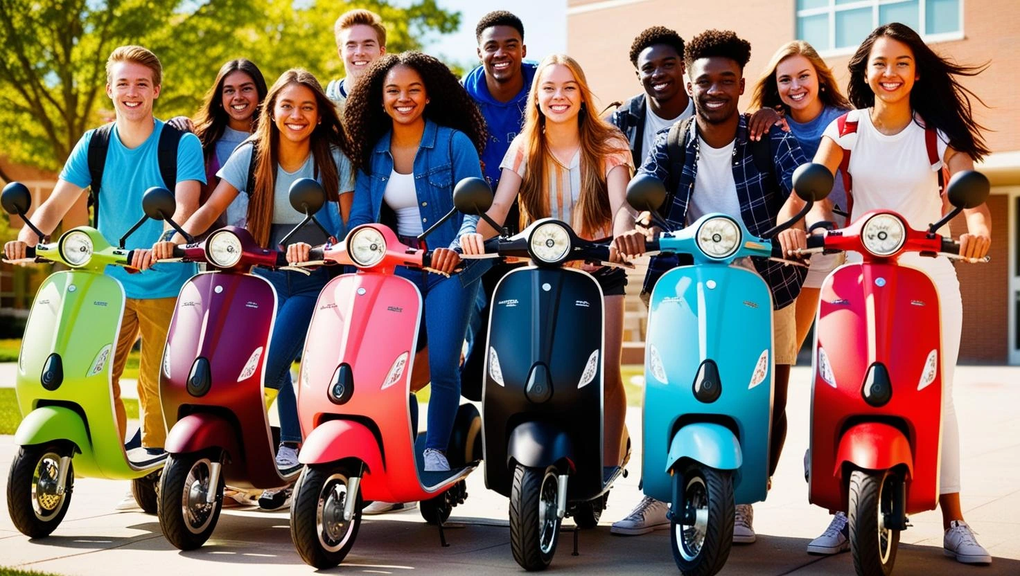 Latest Top 5 Scooters for College Students