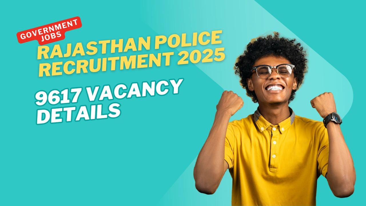 Rajasthan Police Recruitment 2025 Constable Jobs Online