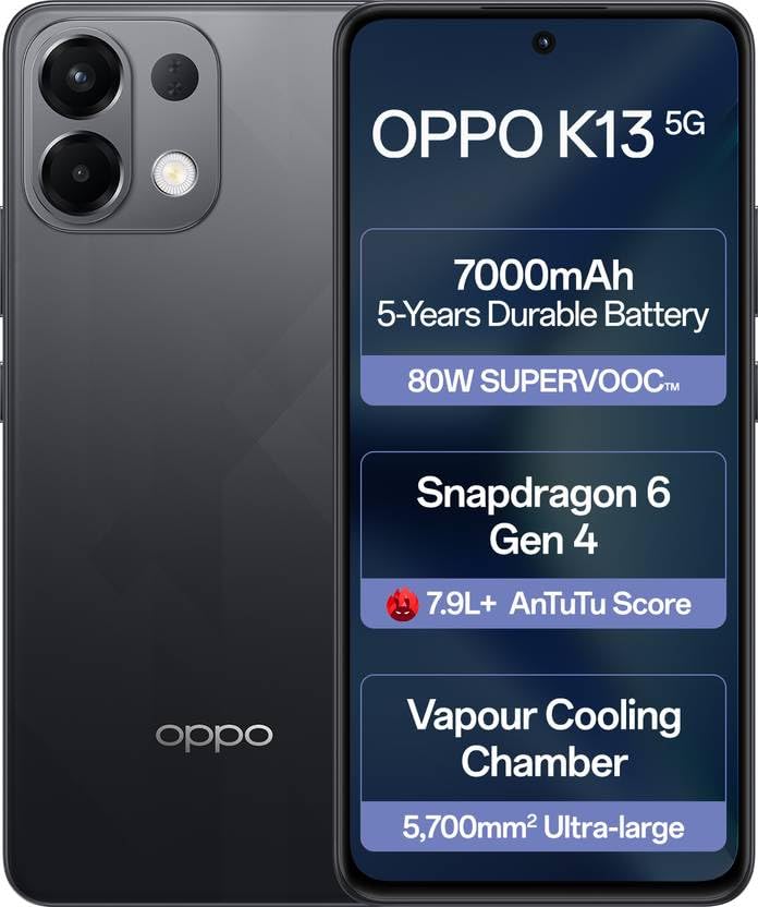 Exclusive OPPO K13 5G Offers, Features, Price in India