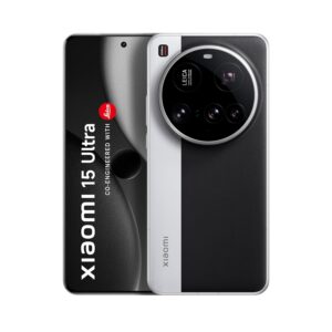 Xiaomi 15 Ultra 5G smartphone in Silver Chrome, featuring a 200MP Leica-Quad camera and 32MP front camera.