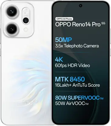 OPPO Reno 14 Pro 5G Phone Offers, Features, Price in India