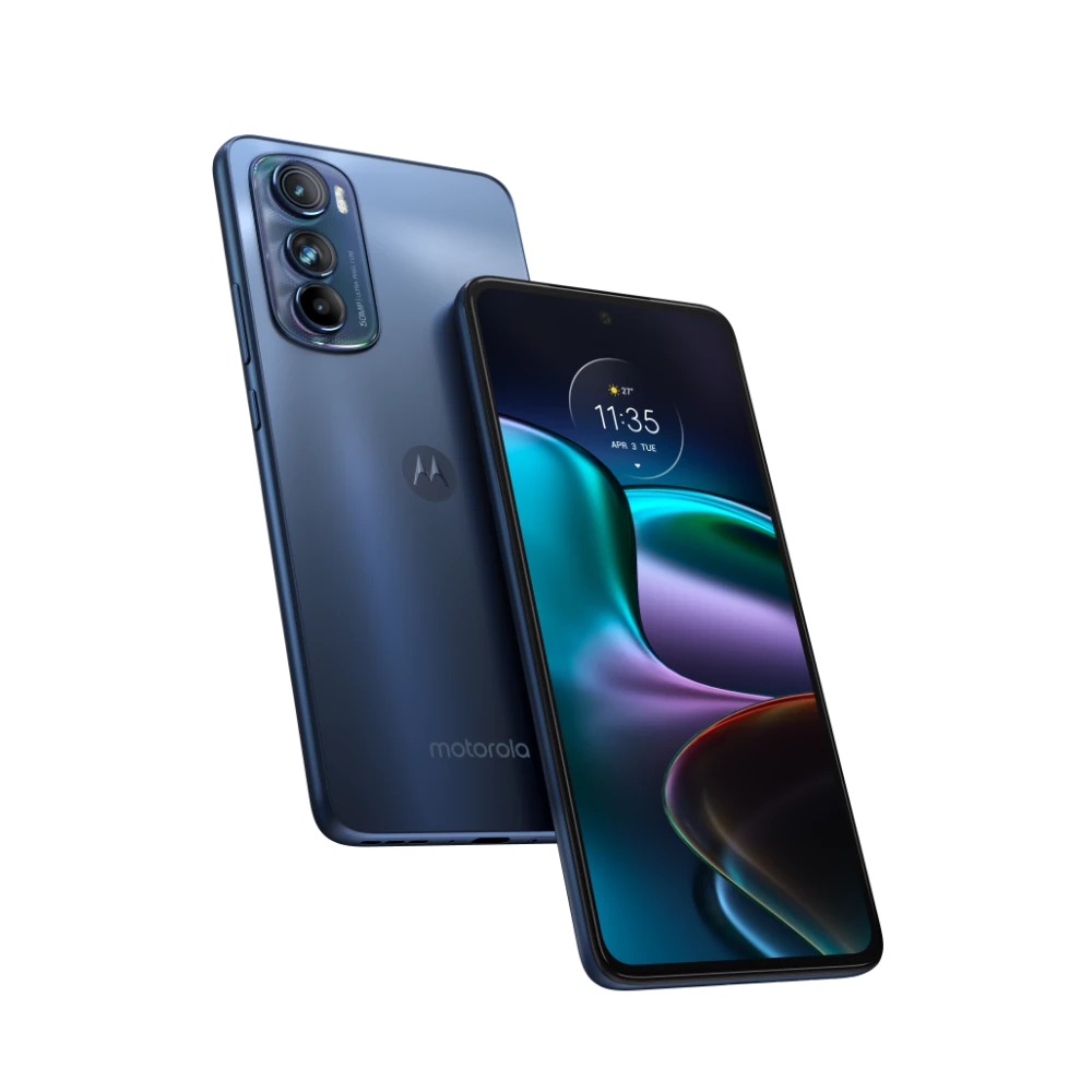 Motorola Edge 20 Pro 5G Indigo Vegan Leather 108MP, 16MP, 8MP Triple Rear Camera 32MP Front Camera Mobile Phone Under Rs 25,000