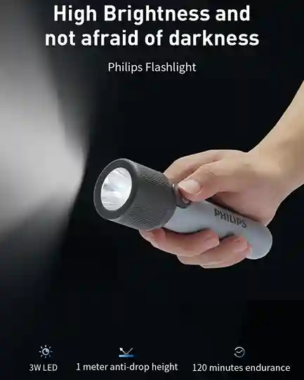 Philips 2000mAh Torch Beats Blackouts Every Time