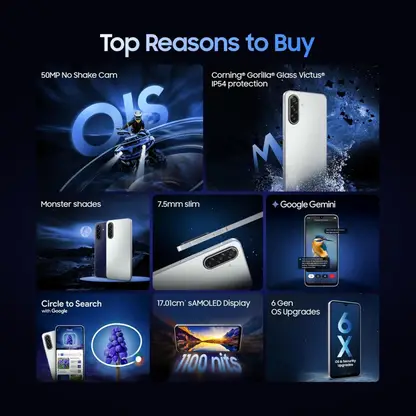 Capture stunning photos with the Samsung Galaxy M17