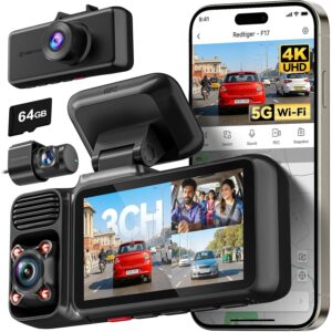 superior driving security with the REDTIGER F17 4K Dash Cam