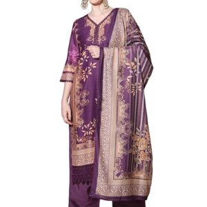 stunning Vbuyz Women Digital Print Muslin Kurta Palazzo set.