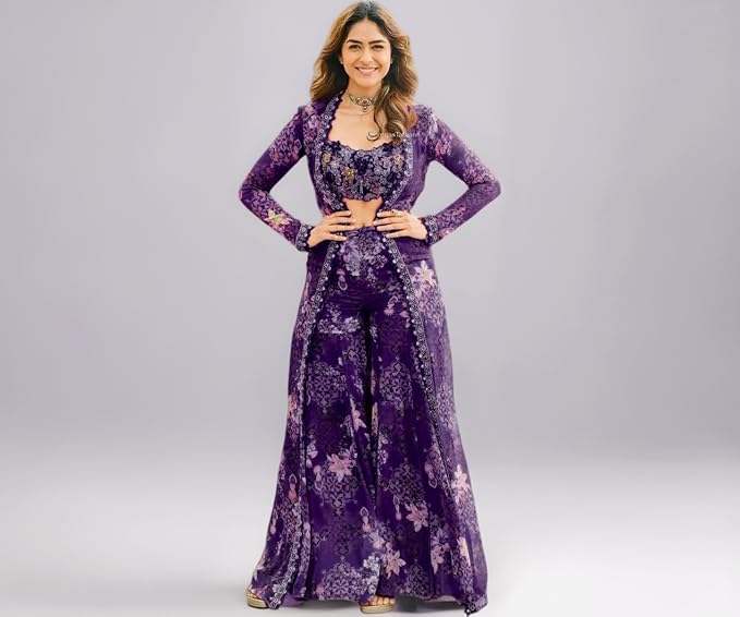 Women wearing HTLT floral printed co-ord set for casual summer outings