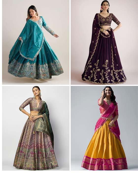 Beautiful Lehengas Under ₹2000 for Weddings
