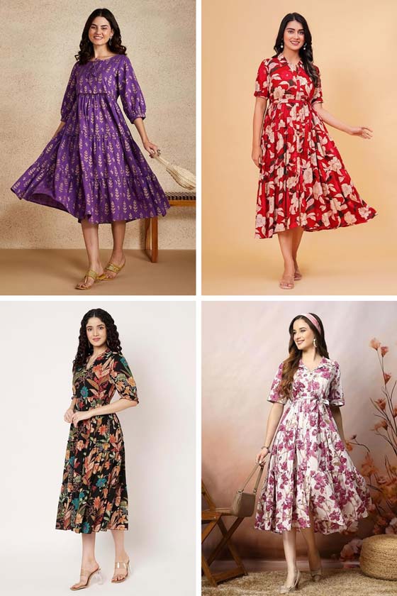 Trendy maxi dresses under ₹999 for college girls in India featuring stylish, comfortable, and affordable everyday fashion.