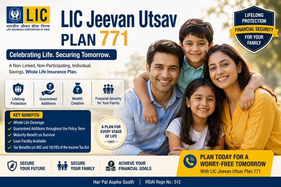 LIC Jeevan Utsav Plan 771 Review & Benefits