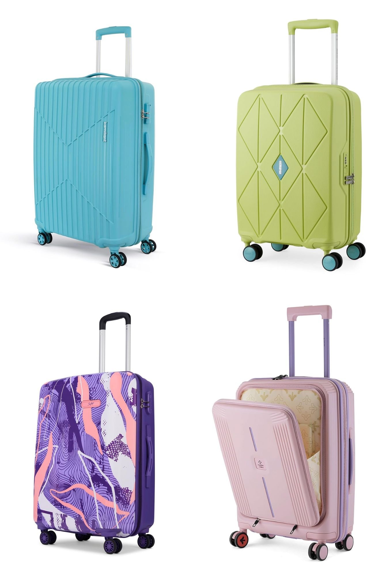 Top 10 Most Popular 4 Wheel Spinner Trolley Bag Brands on Amazon 2026